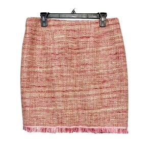 Elliott Lauren Preppy Tweed Skirt Womens 12 Parisian‎ Elegant Girly Cottagecore